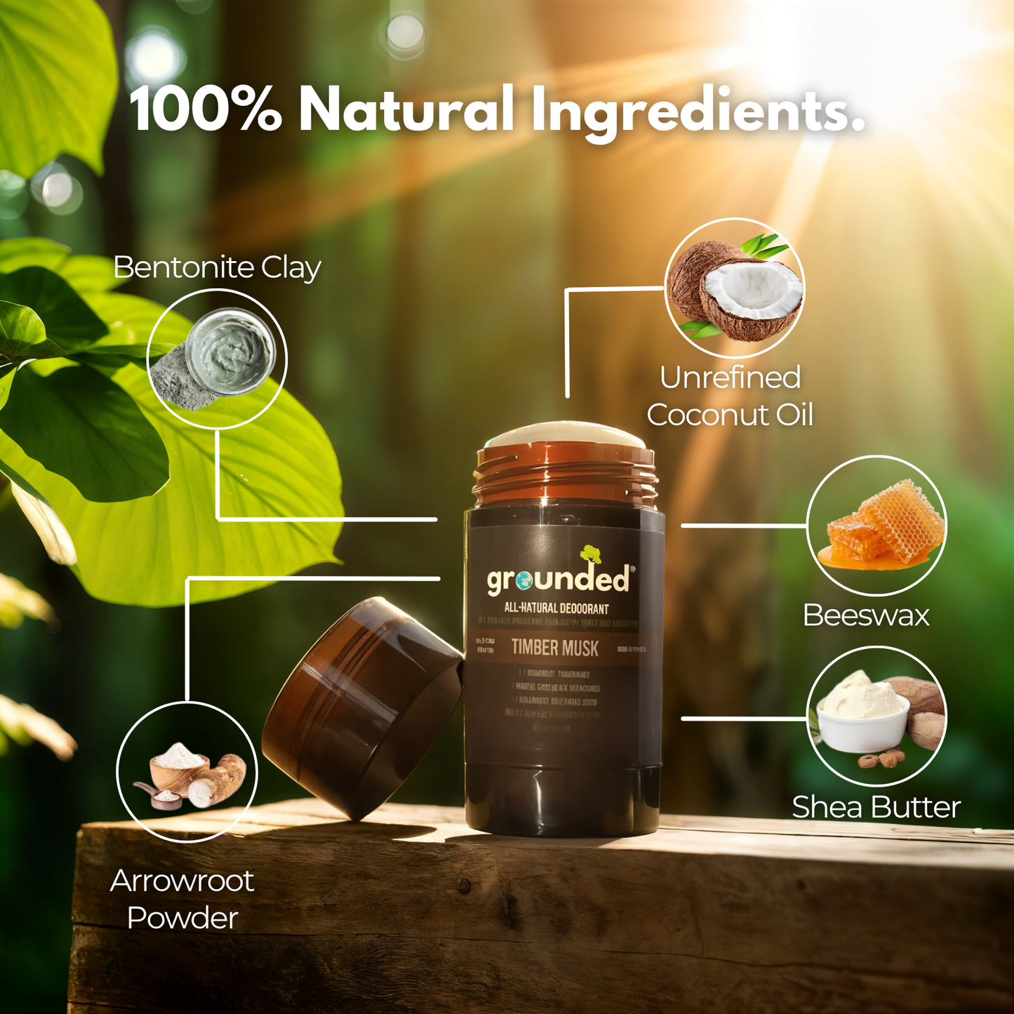 Timber Musk Men's Deodorant